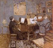 Edouard Vuillard Charles portrait oil on canvas